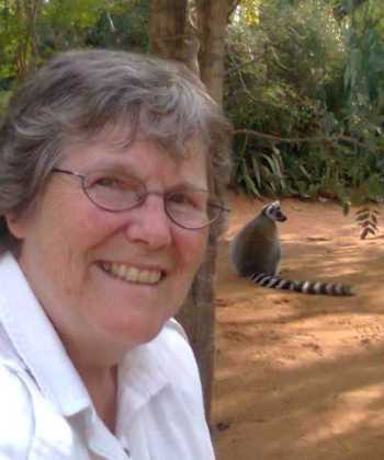 Anne with Lemur